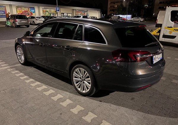 Opel Insignia cena 45500 przebieg: 147556, rok produkcji 2015 z Warszawa małe 137